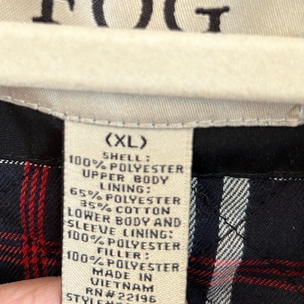 Black London Fog Lightweight Coat, XL, EUC - Picture 4 of 10